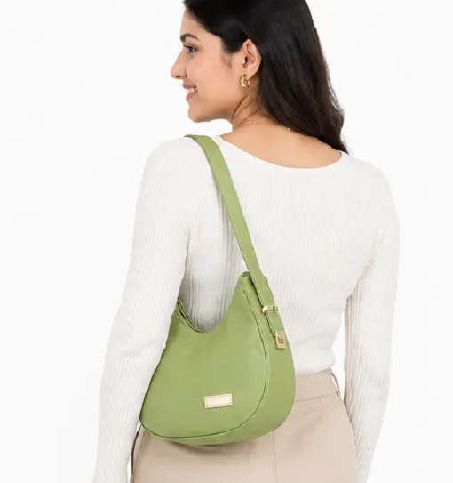 Green Women's Shoulder Bag | Premium Ladies Hobo Handbag for Office & Daily Use - Image 6