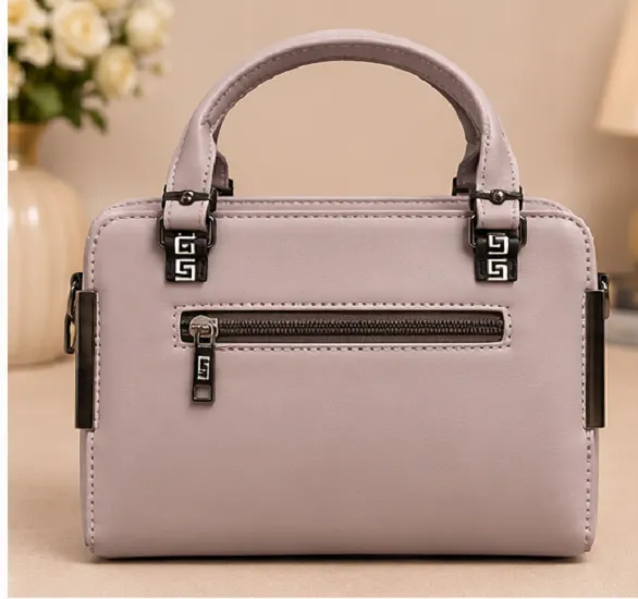 Women's Premium Lavender Top Handle Handbag | Designer Shoulder Bag - Image 2