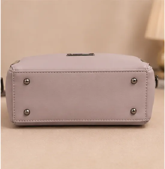 Women's Premium Lavender Top Handle Handbag | Designer Shoulder Bag - Image 4