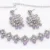 Fashion Women's Lavender Stone Necklace Set with Matching Earrings and Pendant