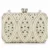 Fashion Women's Pearl Embellished Crystal Evening Clutch Bag with Luxury Clasp Closure