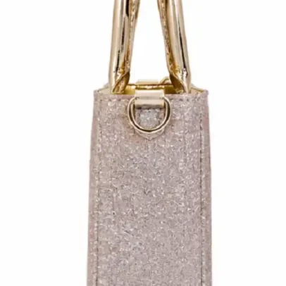 Womens Premium Rose Gold Top Handle Handbag,,.